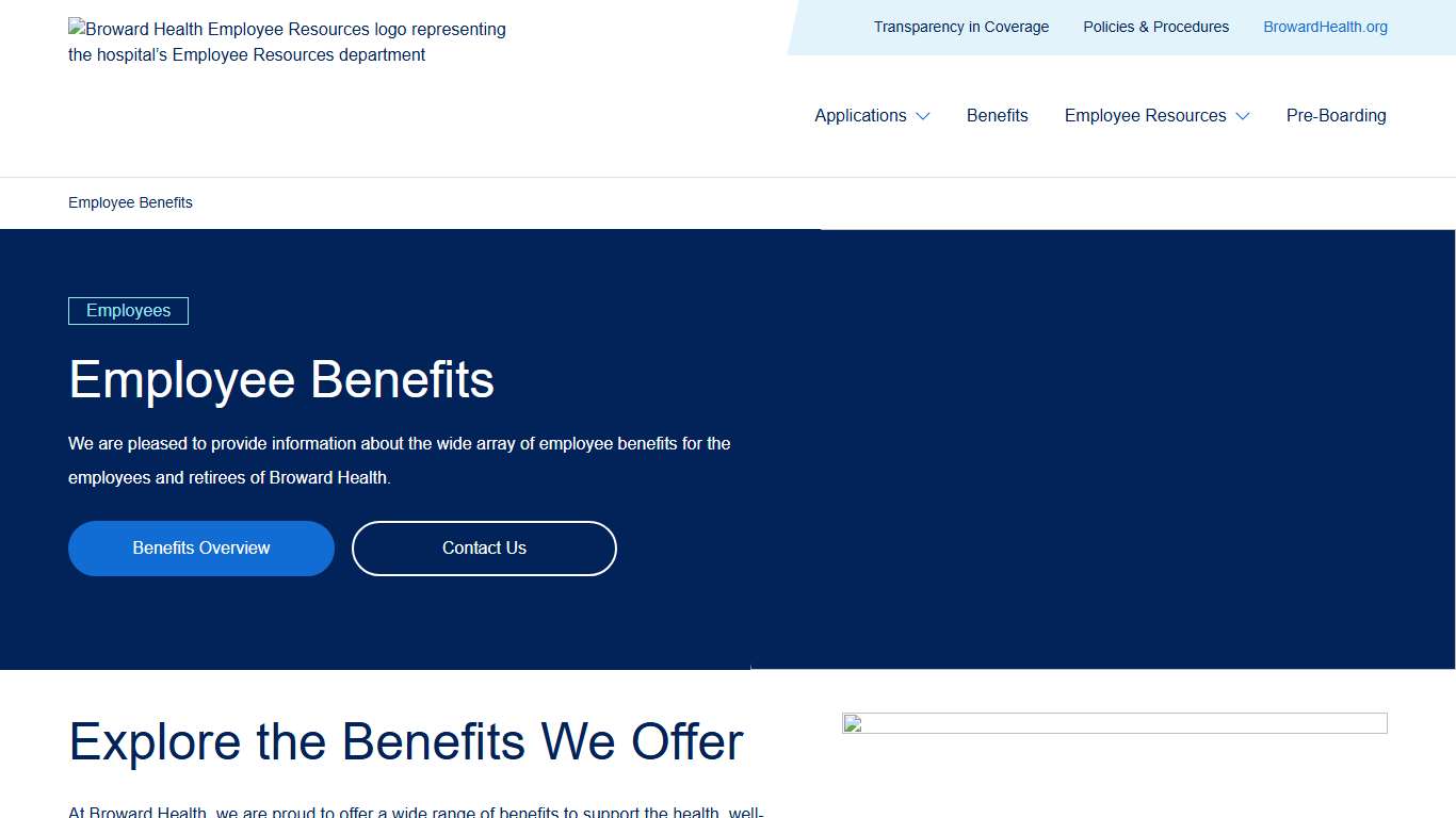 Employee Benefits Broward Health